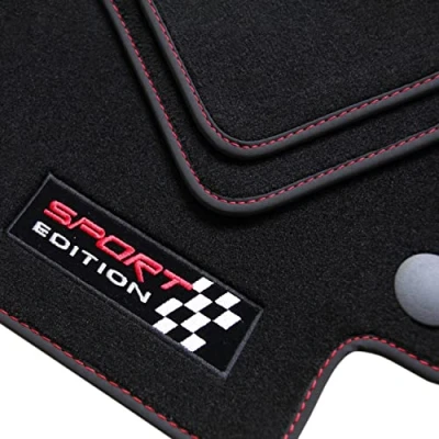 Image de tuning art 2404 Edition Design Tapis de Sol pour Mercedes Classe C W203 2000 2007
