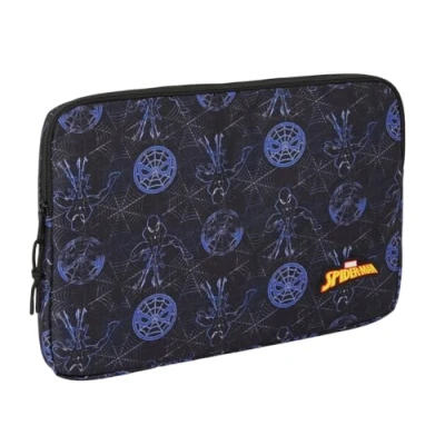 Image de Safta SPIDERMAN ATTACK Housse pour ordinateur portable 15,6&quot;, sac à dos, idéale enfants de différents âges, confortable et polyvalente, qualité résistance, 39,5 x 3,5 27,5 cm, Noir, M,