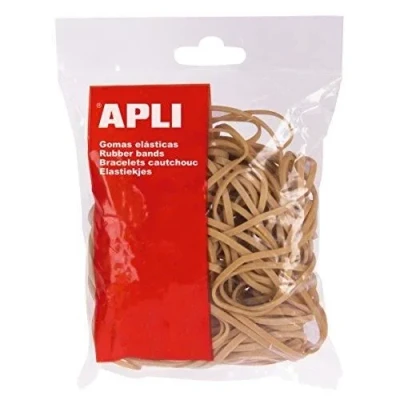 Image de Apli 012865 Bracelets Caoutchouc 1 kg 100 x 2 mm