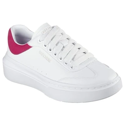 Image de Skechers Femme Cordova Classic Best Behavior Baskets, Blanc 01, 38 EU