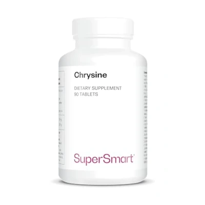Image de Supersmart Chrysine Extraite Naturellement de la Passiflore Aide à Lutter Contre Féminisation des Hommes Mûrs Sans OGM 90 Comprimés