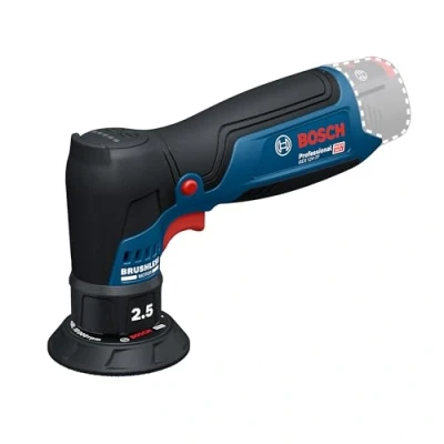 Image de Bosch Professional 12V System Ponceuse excentrique sans fil GEX 77 (inclus support plateau velcro monté de mm, clé serrage)
