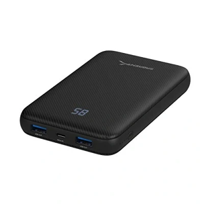 Image de SABRENT Power Bank 10000 mAh, Chargeur de Batterie Externe USB C PD, Banque d&#039;alimentation Portable Petite Solide, avec Fonction Charge Rapide, 3.0, pour Ordinateur et Plus (PB Y10B)