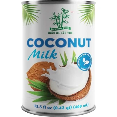 Image de BAMBOO TREE Lait de coco 17% 19% MG 1 X 400 ML