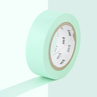 Image de Masking Tape (MT) Uni Pastel Vert Emerald