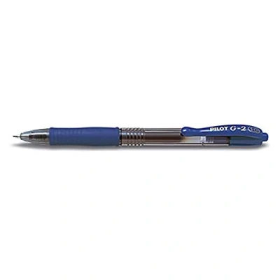 Image de PILOT Stylo Roller encre Gel G2 10 Pointe Large 1 mm Bleu