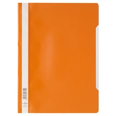 Image de Durable 257309 Dossier PP à couverture Transparent Orange