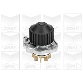 Image de GRAF PA886 Pompe à eau 28 avec bague d&#039;étanchéité mécanique Laiton 69,8 pour transmission par courroie de distribution RENAULT: CLIO 2, LAGUNA 2
