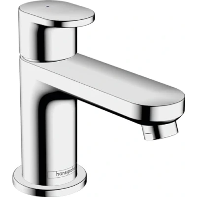 Image de hansgrohe Vernis Blend Mitigeur de lavabo eau froide sans tirette ni vidage, Robinet salle bain avec hauteur sous bec 59 mm, économie d&#039;eau (EcoSmart), Chromé, 71583000