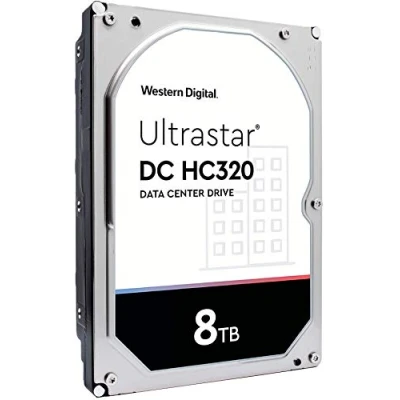 Image de HGST Disque Dur d&#039;entreprise Ultrastar HC320 8 to, 3,5 &quot;, SATA III 6Gb / s, 7200 TR/Min, 256 Mo de Cache, OEM
