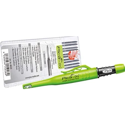 Image de Pica 3030 + 4030 Dry Longlife Stylo automatique et kit de recharge graphite 2B, noir