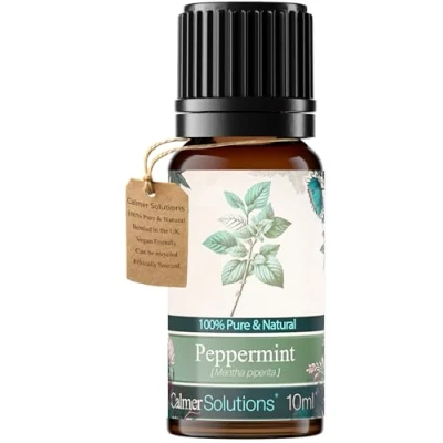 Image de Menthe Poivrée 100 Essential% Huile D&#039;aromathérapie 10ml