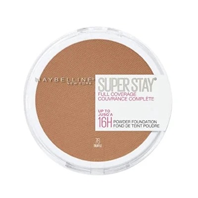 Image de Maybelline SuperStay 16H Full Coverage Fond de teint Poudre 76 Truffle