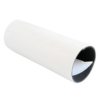 Image de La Ventilazione HE3430 Y Silencieux acoustique hélicoïdal pour trous de ventilation, blanc, 300 mm 120 mm, ø 120/125