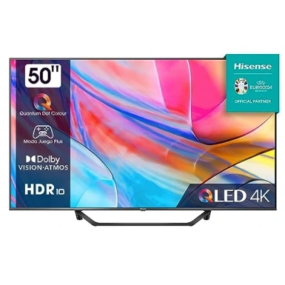 Image de Hisense 50A7KQ TV 127 cm (50 ) 4K Ultra HD Smart Wifi Noir 275 cd/m² Neuf