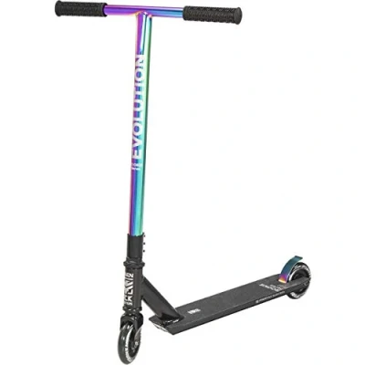 Image de Trottinette freestyle Evolution Rookie 100mm RAVEN La Couleur:Neo Chrome Diamètre des roues en mm:100