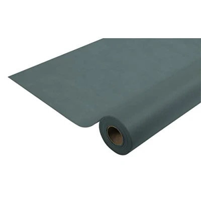 Image de Pro Nappe Réf R781033I jetable en non tissé spunbond Rouleau de 10 M long X 1,20 large Couleur anthracite Matière indéchirable, déperlante et essuyable
