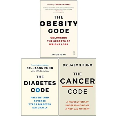 Image de Jason Fung The Wellness Code Series 3 Books Collection Set (The Obesity Code, Diabetes Cancer Code)