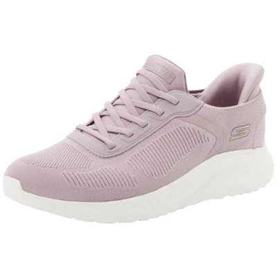 Image de Skechers Femme Bobs Squad Chaos Current Muse Basket, Lavande, 40 EU Large