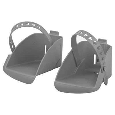 Image de POLISPORT 8634400006 Repose Pieds + Sangles de Rechange pour Chaise modèle Bubbly Maxi Couleur Argent, Taille Unique