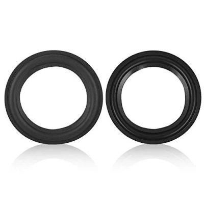 Image de Topiky Haut Parleur Surround Bord de Mousse, Subwoofer Remplacement en Caoutchouc Rim Circle Side Woofer Repair Part(4 Pouces)