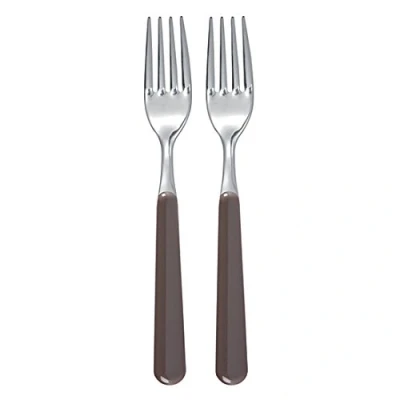 Image de Excelsa &quot;Branché Lot de 2 fourchettes Table Gris