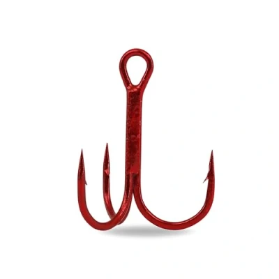 Image de triples Gamakatsu Treble 13 Red #2 Hameçons