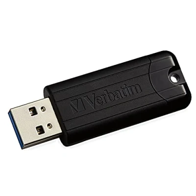 Image de Verbatim 49319 Clé USB 3.2 Gen 1 Store&#039;n&#039;Go Pinstripe 128 Go