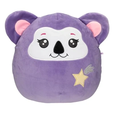 Image de Depesche 13046 Ylvi Swoppies Koala en Lilas, avec Effet Lumineux, étoile filante et Oreilles Rondes, Peluche d&#039;environ 30 cm, Multicolor, Taille Unique