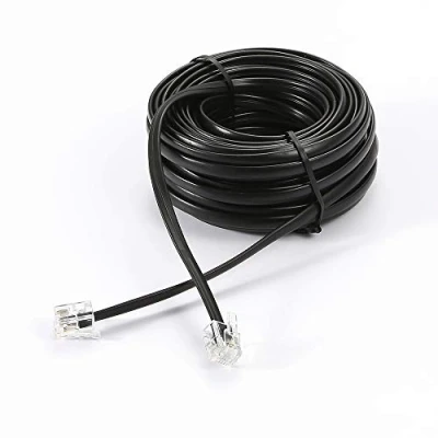 Image de D2 Diffusion D2RJ111000 câble de téléphone 10 m Noir Neuf