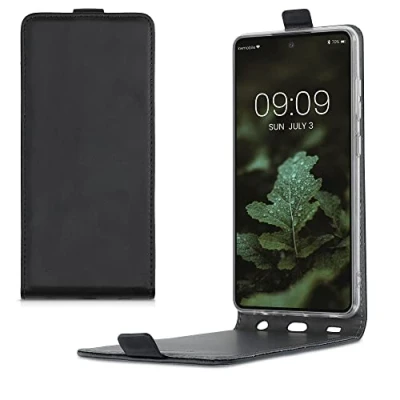 Image de kwmobile Étui pour liseuse électronique Compatible avec Samsung Galaxy A52 / 5G A52s Housse Protection Noir