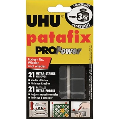 Image de UHU Pâte à fixer patafix PROPower Repositionnable Noir