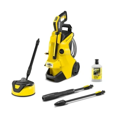 Image de Kärcher Nettoyeur Haute Pression K 4 Power Control Flex Home, : max. 130 bar, Débit 420 l/h, Surface 30 m²/h, Poids 11,5 kg, Pistolet Pression, Rotabuse, Lance, Home Kit