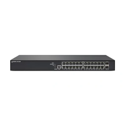 Image de Lancom Systems GS 3126XP Géré L3 Gigabit Ethernet (10/100/1000) Connexion Ethernet, supportant l&#039;alimentation Via ce Port (PoE) 1U Noir