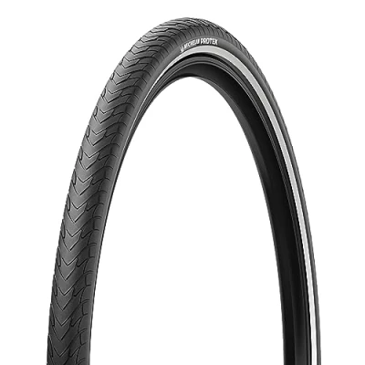 Image de Michelin Protek Rigide Copertone Unisex Adulto, Nero/Reflex, 28 700x47C 47 622