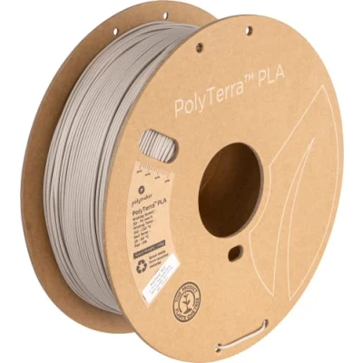 Image de Polymaker PolyTerra PLA Muted Series 1.75mm 1kg blanc