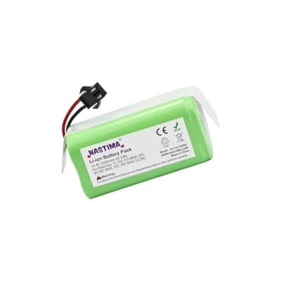 Image de NASTIMA 14.4V 3000mAh Li ION Batterie de Remplacement Compatible avec IKOHS Netbot S14, S15, Eufy RoboVac 11, 11S, 15C, 15T, 30, 35C, Ecovacs Deebot N79S, DN622 et Conga 990 1090