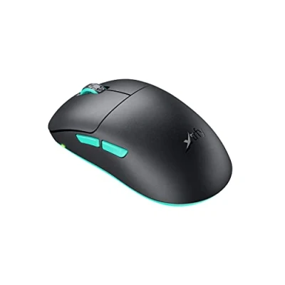 Image de Xtrfy M8 Wireless, souris de gaming ultralégère sans fil, optimisé pour l’e sport radio 2,4 GHz, avant ultra réduit une précision élevée, rechargeable, Noir