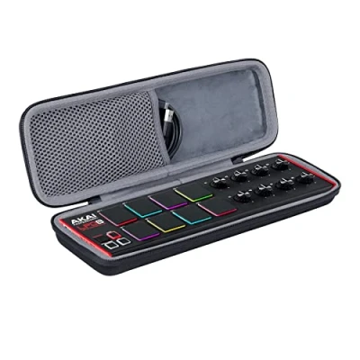 Image de co2CREA Dur Étui de Voyage Rigide Housse Cas coque pour AKAI Professional LPD8 Contrôleur USB/MIDI(boîte Seule,Case Only)