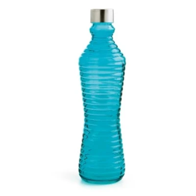 Image de Bouteille Quid Line verre 1 L couleur:Turquoise