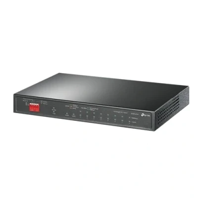 Image de TP Link TL SG1210P 10 Port Gigabit Desktop Switch with 8 PoE+ Ethernet (30W/PoE &amp; 63W for All PoE Ports, No Configuration Required)