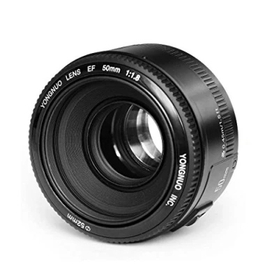 Image de Yongnuo Objectif standard EF YN 50 mm F/1.8 1:1.8 pour appareil photo numérique Canon Rebel.