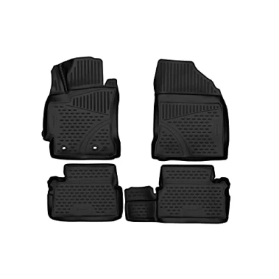 Image de Element Tapis de Sol 3D en Caoutchouc antidérapant pour Toyota Auris II (E180) 12 18 Break