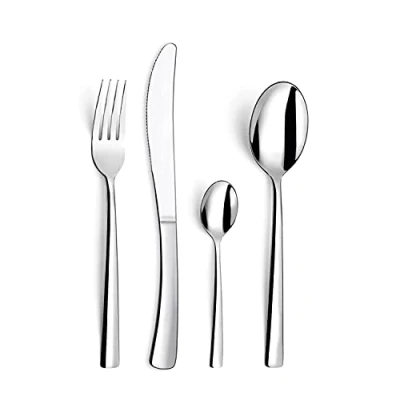 Image de Amefa Manille V Set Couverts, Acier Inoxydable
