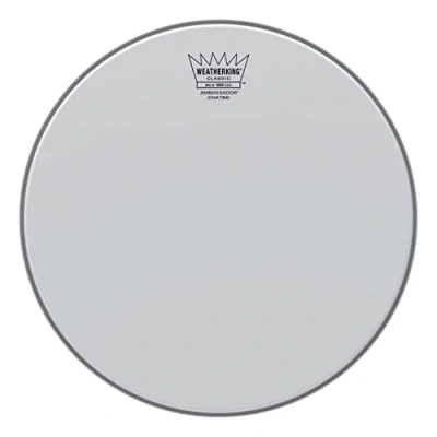 Image de Remo Ambassador Peau de tambour Coupe classique Avec revêtement revêtement/Classic Fit Pour tom/caisse claire 14 Inches Coated