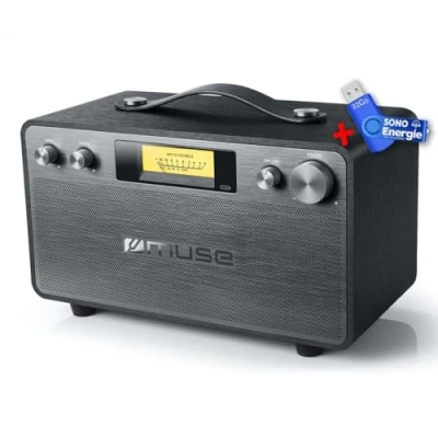 Image de Muse M 670 BT enceinte puissance 2x20 watts Sans fil Bluetooth+clé USB 32Go
