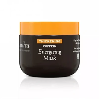 Image de ahuhu THICKENING Masque revitalisant à la caféine (150 ml) capillaire caféine, effet stimulant &amp; énergisant, substances actives efficaces pour stimuler repousse