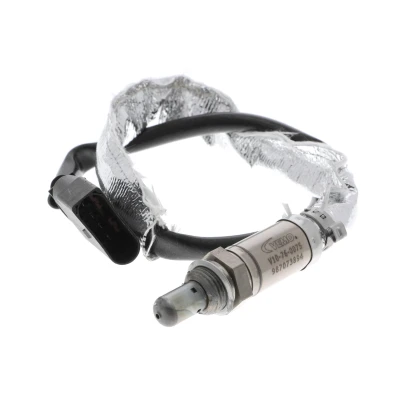 Image de VEMO Original Quality V10 76 0075 Sonde lambda devant le catalyseur M18 x 1,5 de régulation, Filetage prégraissé noir 4 en forme D