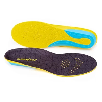 Image de Superfeet FL143200 Semelle intérieure Mixte Adulte, Jaune, C (37 38.5 EU)