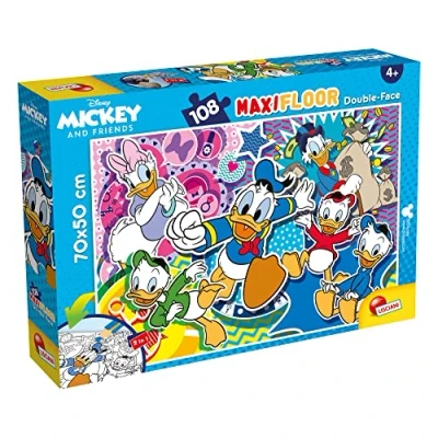 Image de Liscianigiochi Disney Puzzle DF Maxi Floor 108 Danard, 91782, Non Applicable